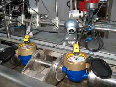 Water and Oil Flow Meters Calibration Test Bench Systems, IS0 4185, OIML R105, OIML R49